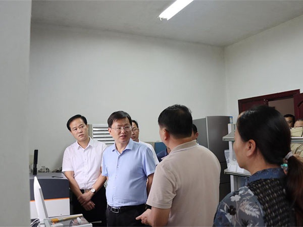 吉安市副市長劉志斌到安福公司督導糧食安全工作