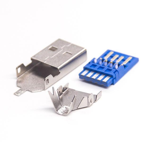 USB3.0 A公焊線三件套1U''28長(zhǎng)OD5.0